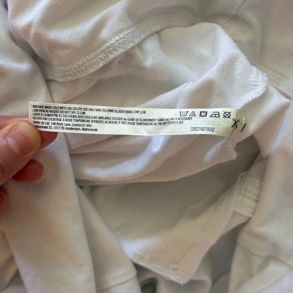 FP Movement Free People Hot Shot Bubble Mini Tennis Dress White Size: XS - Picture 9 of 10